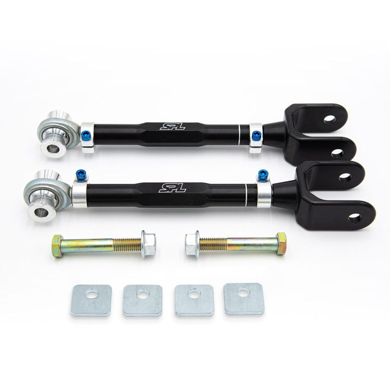 Hyundai Elantra N Suspension Control Arm Link - Rear - SPL Parts - Adjustable w/ Eccentric Lockout - Black - `22-`27
